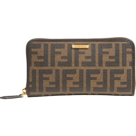 fendi wallet zip around